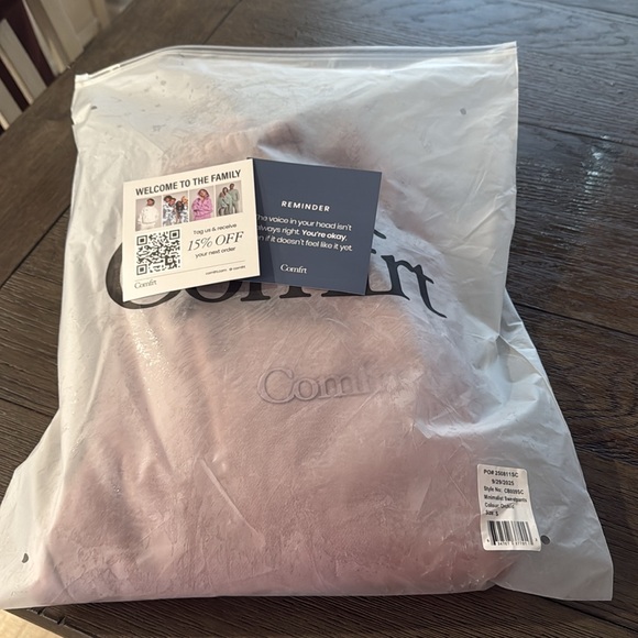 NWT COMFRT Minimalist sweatpants | Size Small  | Color orchid - Picture 5 of 6